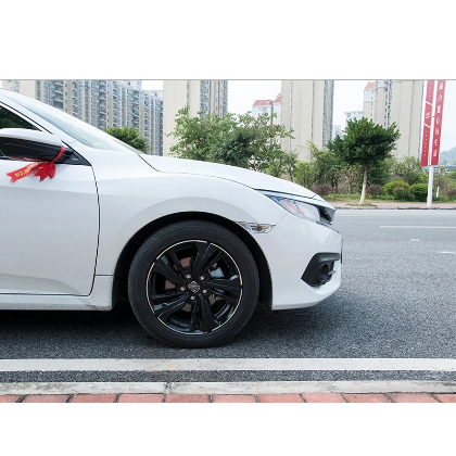 Car Wheel Stickers Rim Care Protector For Honda Civic 10th